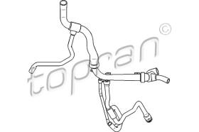 TOPRAN 207731 - MANGUERA RADIADOR, REFRIGERACIóN MOTOR