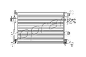 TOPRAN 206970 - RADIADOR, REFRIGERACIóN DEL MOTOR