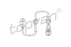 TOPRAN 203971 - SENSOR, DESGASTE PASTILLAS DE FRENO