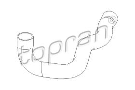TOPRAN 407861 - TUBO FLEXIBLE DE PRESIóN, AIRE DE SOBREALIMENTACIóN