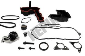 HEPU PK09091XT1 - KIT BOMBA DE AGUA + CARTER + TAPA DE CULATA