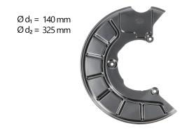 AIC 54845 - CHAPA PROTECTORA CONTRA SALPICADURAS, DISCO DE FRENO