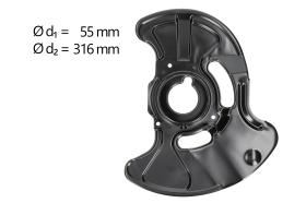 AIC 55193 - CHAPA PROTECTORA CONTRA SALPICADURAS, DISCO DE FRENO
