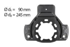 AIC 55500 - CHAPA PROTECTORA CONTRA SALPICADURAS, DISCO DE FRENO