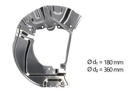 AIC 55503 - CHAPA PROTECTORA CONTRA SALPICADURAS, DISCO DE FRENO