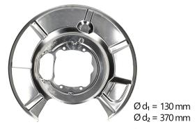 AIC 55504 - CHAPA PROTECTORA CONTRA SALPICADURAS, DISCO DE FRENO