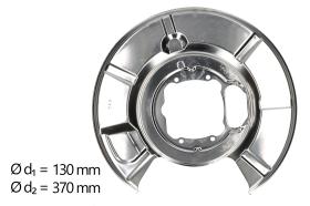 AIC 55505 - CHAPA PROTECTORA CONTRA SALPICADURAS, DISCO DE FRENO