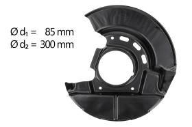 AIC 55737 - CHAPA PROTECTORA CONTRA SALPICADURAS, DISCO DE FRENO