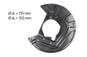 AIC 55908 - CHAPA PROTECTORA CONTRA SALPICADURAS, DISCO DE FRENO