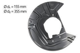 AIC 55909 - CHAPA PROTECTORA CONTRA SALPICADURAS, DISCO DE FRENO