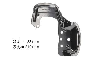 AIC 55975 - CHAPA PROTECTORA CONTRA SALPICADURAS, DISCO DE FRENO