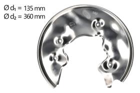 AIC 56149 - CHAPA PROTECTORA CONTRA SALPICADURAS, DISCO DE FRENO