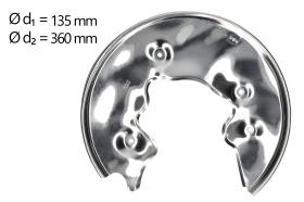 AIC 56150 - CHAPA PROTECTORA CONTRA SALPICADURAS, DISCO DE FRENO