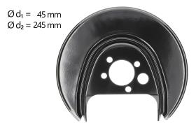 AIC 56156 - CHAPA PROTECTORA CONTRA SALPICADURAS, DISCO DE FRENO