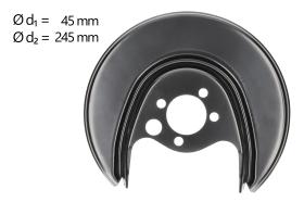 AIC 56159 - CHAPA PROTECTORA CONTRA SALPICADURAS, DISCO DE FRENO