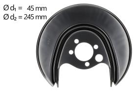 AIC 56160 - CHAPA PROTECTORA CONTRA SALPICADURAS, DISCO DE FRENO