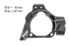 AIC 56169 - CHAPA PROTECTORA CONTRA SALPICADURAS, DISCO DE FRENO