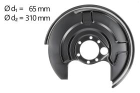 AIC 56227 - CHAPA PROTECTORA CONTRA SALPICADURAS, DISCO DE FRENO
