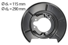 AIC 56246 - CHAPA PROTECTORA CONTRA SALPICADURAS, DISCO DE FRENO