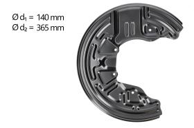 AIC 56316 - CHAPA PROTECTORA CONTRA SALPICADURAS, DISCO DE FRENO