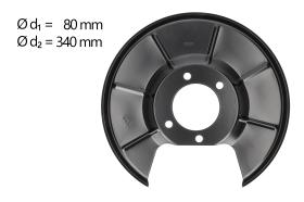 AIC 56325 - CHAPA PROTECTORA CONTRA SALPICADURAS, DISCO DE FRENO