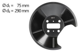 AIC 56385 - CHAPA PROTECTORA CONTRA SALPICADURAS, DISCO DE FRENO
