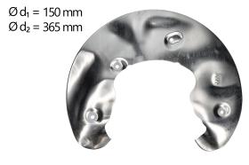 AIC 56400 - CHAPA PROTECTORA CONTRA SALPICADURAS, DISCO DE FRENO
