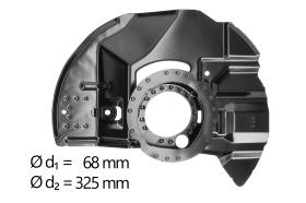 AIC 56409 - CHAPA PROTECTORA CONTRA SALPICADURAS, DISCO DE FRENO