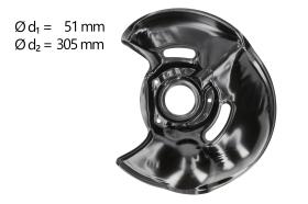 AIC 56414 - CHAPA PROTECTORA CONTRA SALPICADURAS, DISCO DE FRENO