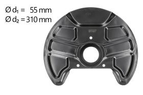 AIC 56418 - CHAPA PROTECTORA CONTRA SALPICADURAS, DISCO DE FRENO