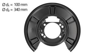 AIC 56433 - CHAPA PROTECTORA CONTRA SALPICADURAS, DISCO DE FRENO