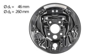AIC 56434 - CHAPA PROTECTORA, TAMBOR DE FRENO