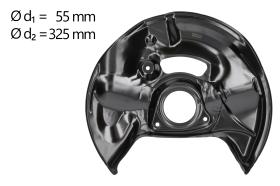 AIC 56585 - CHAPA PROTECTORA CONTRA SALPICADURAS, DISCO DE FRENO