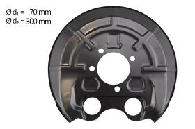 AIC 56696 - CHAPA PROTECTORA CONTRA SALPICADURAS, DISCO DE FRENO