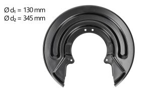 AIC 56893 - CHAPA PROTECTORA CONTRA SALPICADURAS, DISCO DE FRENO