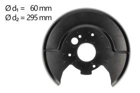 AIC 56951 - CHAPA PROTECTORA CONTRA SALPICADURAS, DISCO DE FRENO