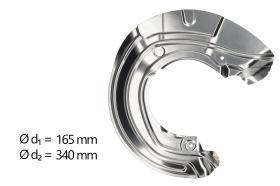 AIC 56977 - CHAPA PROTECTORA CONTRA SALPICADURAS, DISCO DE FRENO