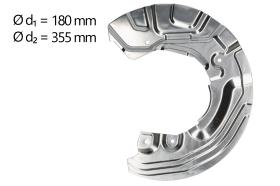AIC 56980 - CHAPA PROTECTORA CONTRA SALPICADURAS, DISCO DE FRENO