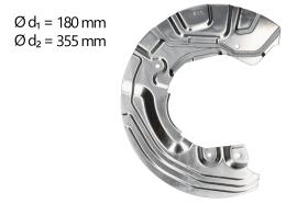 AIC 56981 - CHAPA PROTECTORA CONTRA SALPICADURAS, DISCO DE FRENO
