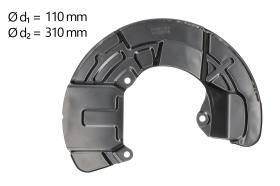 AIC 57463 - CHAPA PROTECTORA CONTRA SALPICADURAS, DISCO DE FRENO