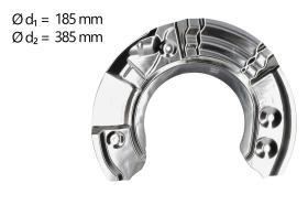 AIC 57530 - CHAPA PROTECTORA CONTRA SALPICADURAS, DISCO DE FRENO