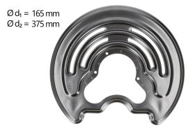 AIC 57575 - CHAPA PROTECTORA CONTRA SALPICADURAS, DISCO DE FRENO
