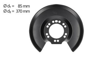 AIC 57682 - CHAPA PROTECTORA CONTRA SALPICADURAS, DISCO DE FRENO