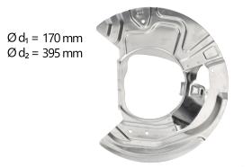 AIC 57761 - CHAPA PROTECTORA CONTRA SALPICADURAS, DISCO DE FRENO