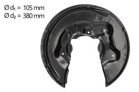 AIC 57835 - CHAPA PROTECTORA CONTRA SALPICADURAS, DISCO DE FRENO