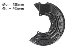 AIC 57840 - CHAPA PROTECTORA CONTRA SALPICADURAS, DISCO DE FRENO