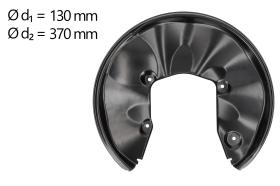AIC 58194 - CHAPA PROTECTORA CONTRA SALPICADURAS, DISCO DE FRENO