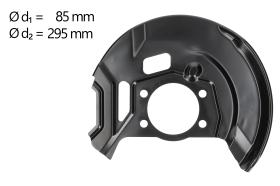 AIC 58267 - CHAPA PROTECTORA CONTRA SALPICADURAS, DISCO DE FRENO