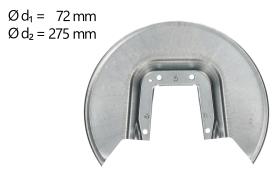 AIC 58278 - CHAPA PROTECTORA CONTRA SALPICADURAS, DISCO DE FRENO