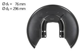 AIC 58279 - CHAPA PROTECTORA CONTRA SALPICADURAS, DISCO DE FRENO
